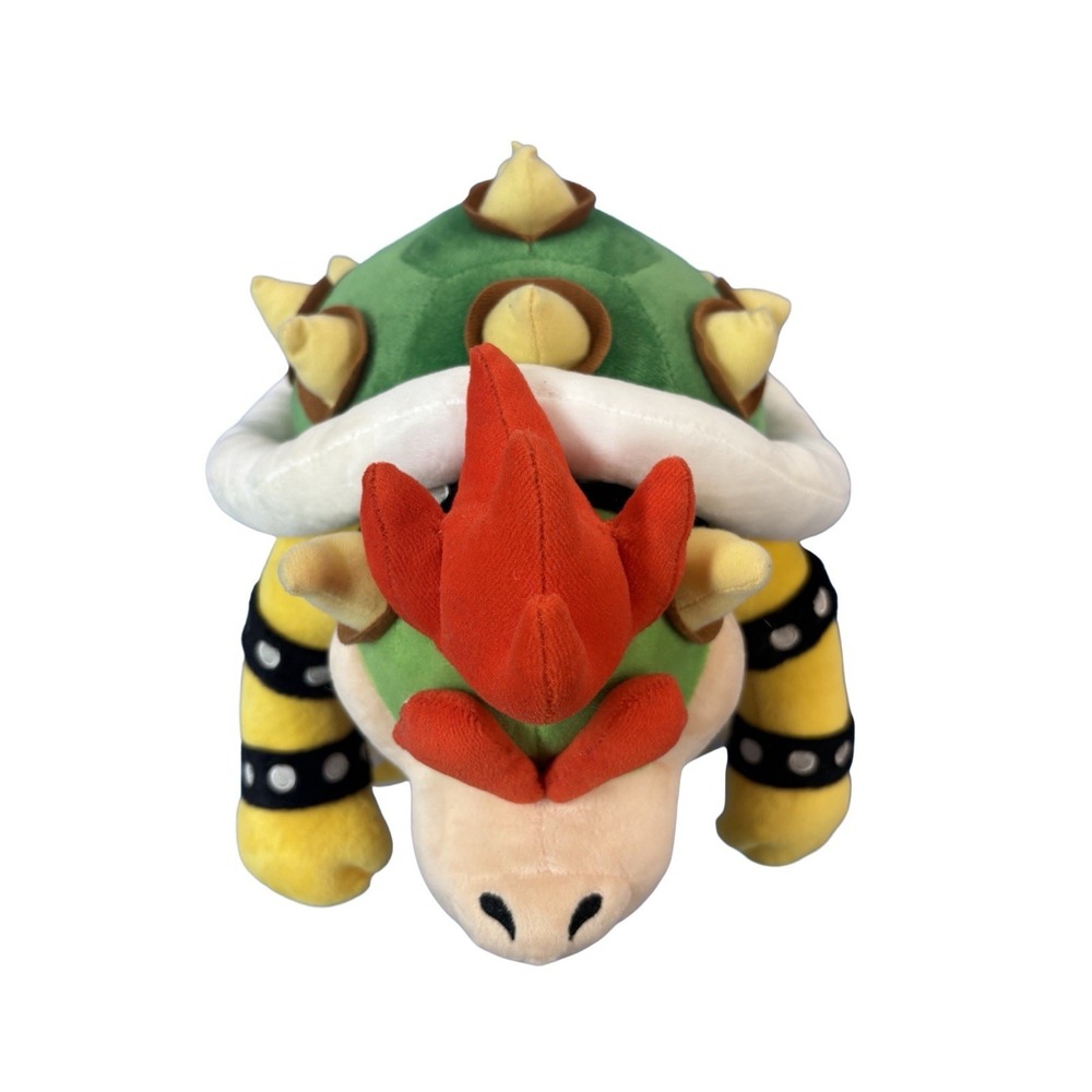 Super Nintendo Mario World Bowser Stuffed Toy Universal Studios Approx 12" - Picture 6 of 10